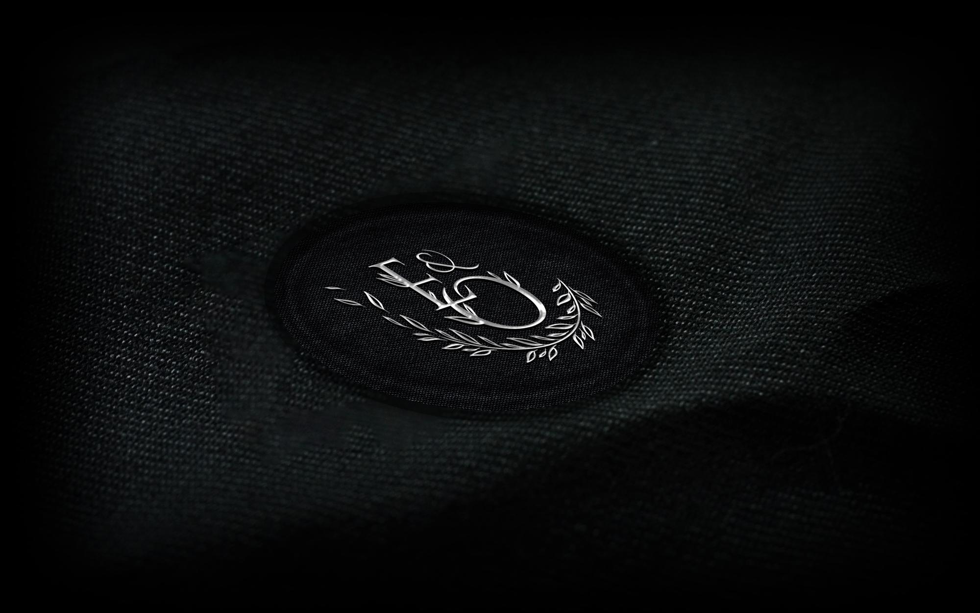 Large editorial shot of embroidered jacket lapel